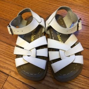 Hoy Saltwater Sandals White